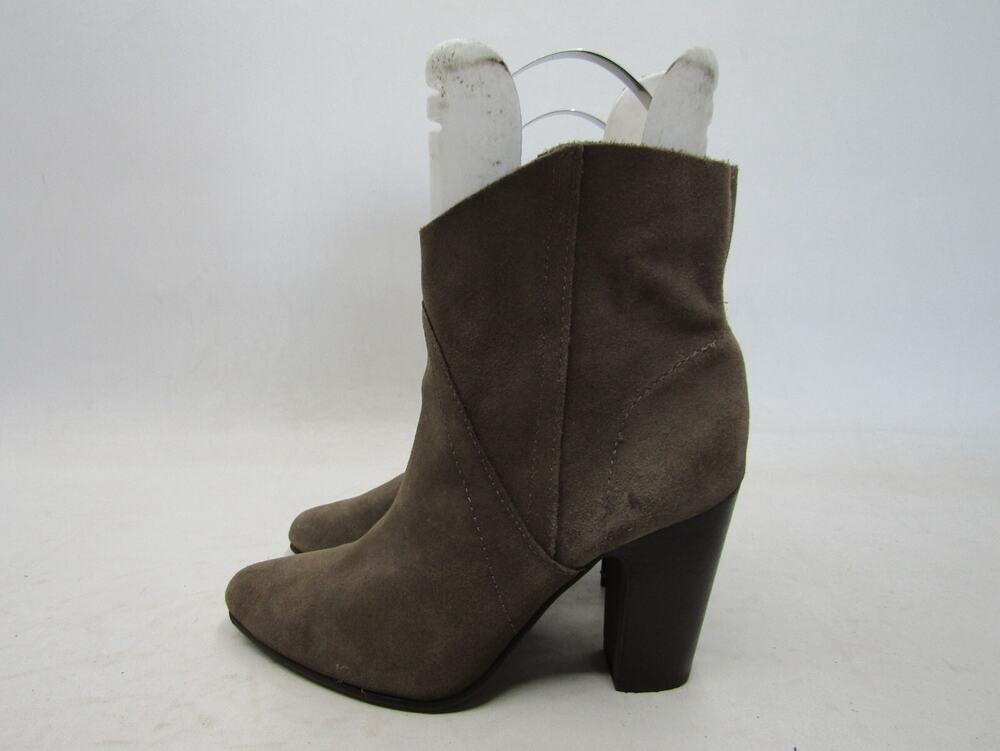 Vince Camuto Womens Size 6.5 M Brown Suede Ankle Fashion Boots Bootie